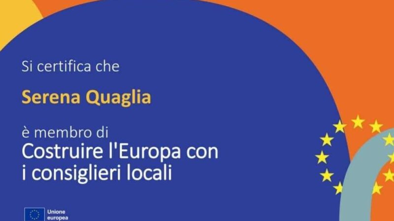 Colonna: L’Unione europea costruisce una rete vicina ai cittadini