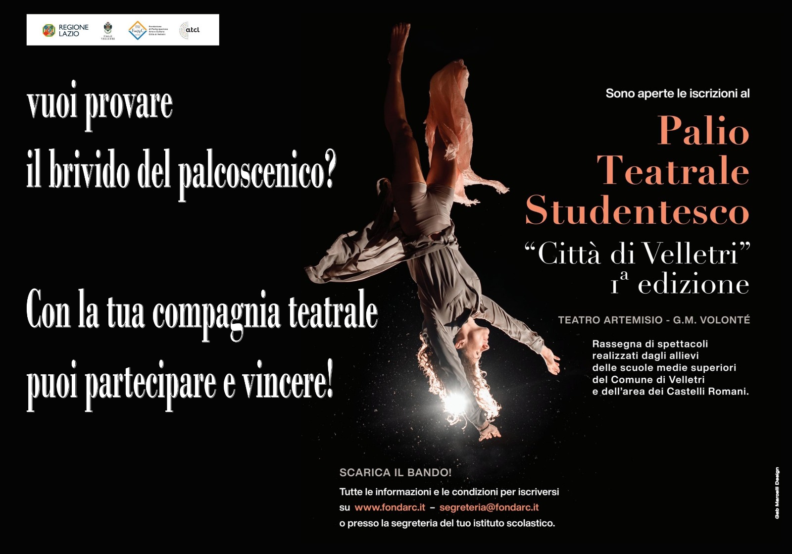 Velletri: Prima edizione del Palio Teatrale Studentesco Città di Velletri