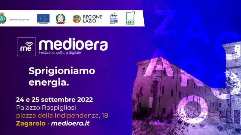 Zagarolo,”MEDIOERA”, il Festival di cultura digitale