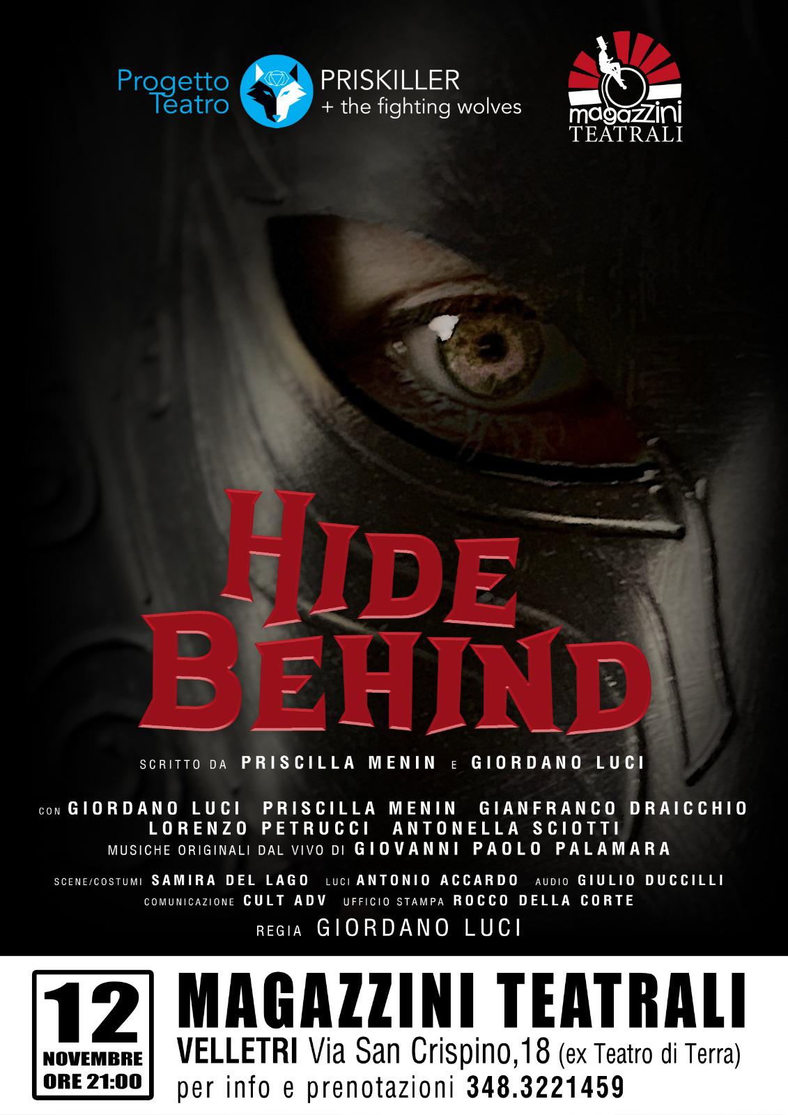 Velletri, “Hind Behind”: ai Magazzini Teatrali uno spettacolo distopico ispirato a Montale