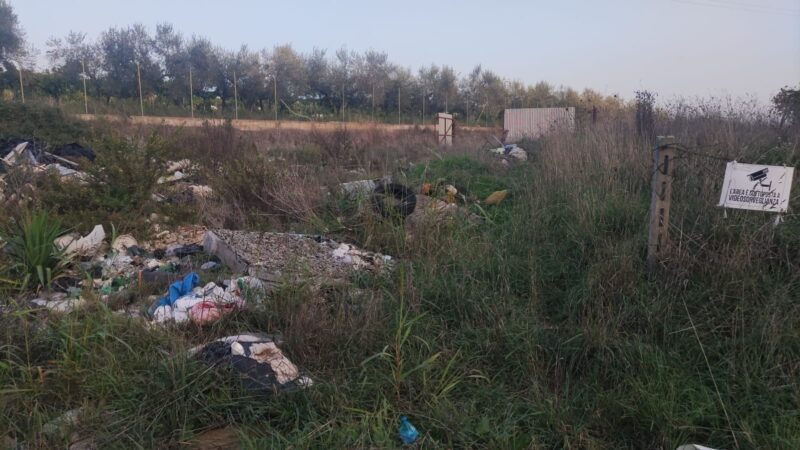 Ardea: Ripulita dai rifiuti la strada tra via Ardeatina e via Cancelliera