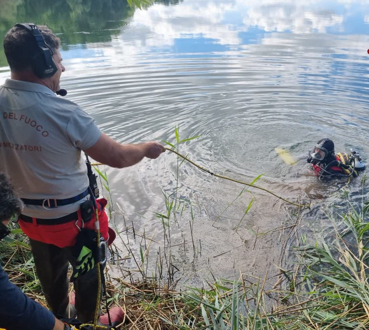 Artena: 38enne di Cave trovato morto nel lago di Giulianello. Forse annegato ieri pomeriggio