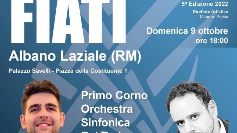 Albano, Francesco Mattioli a Palazzo Savelli. Il primo corno dell’Orchestra Sinfonica Rai ad Albano per il Festival Fiati