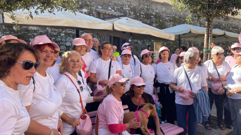 Nettuno: Il commissario Strati e Pierpaolo Piccioli all’iniziativa Andos. La passeggiata con le donne in centro