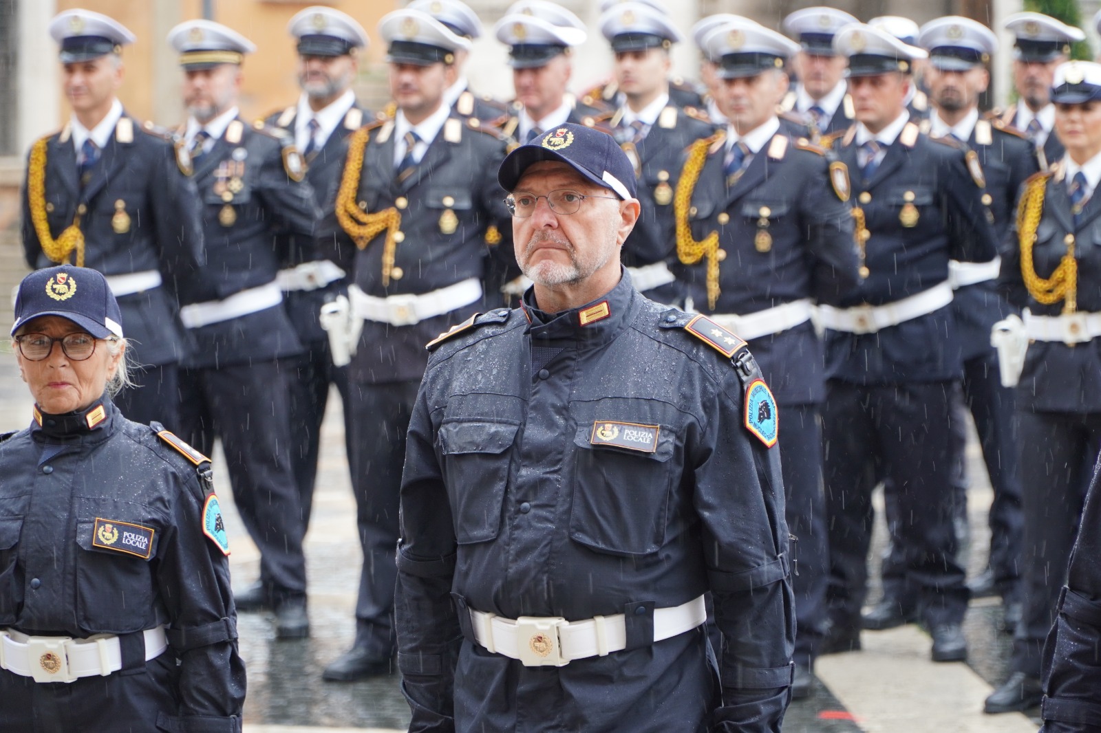 Roma: Cerimonia di premiazione al Campidoglio di cinque ispettori e Masnaghetti