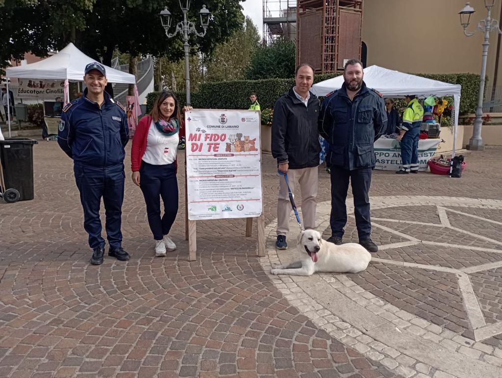 Lariano: microchippatura gratuita per i cani anche oggi in piazza San’Eurosia per l’intera giornata