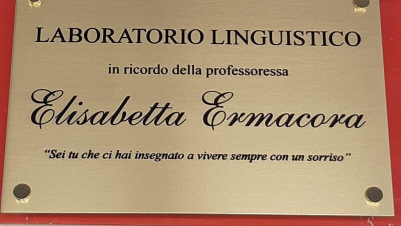 Velletri: Laboratorio linguistico dedicato a Elisabetta Ermacora