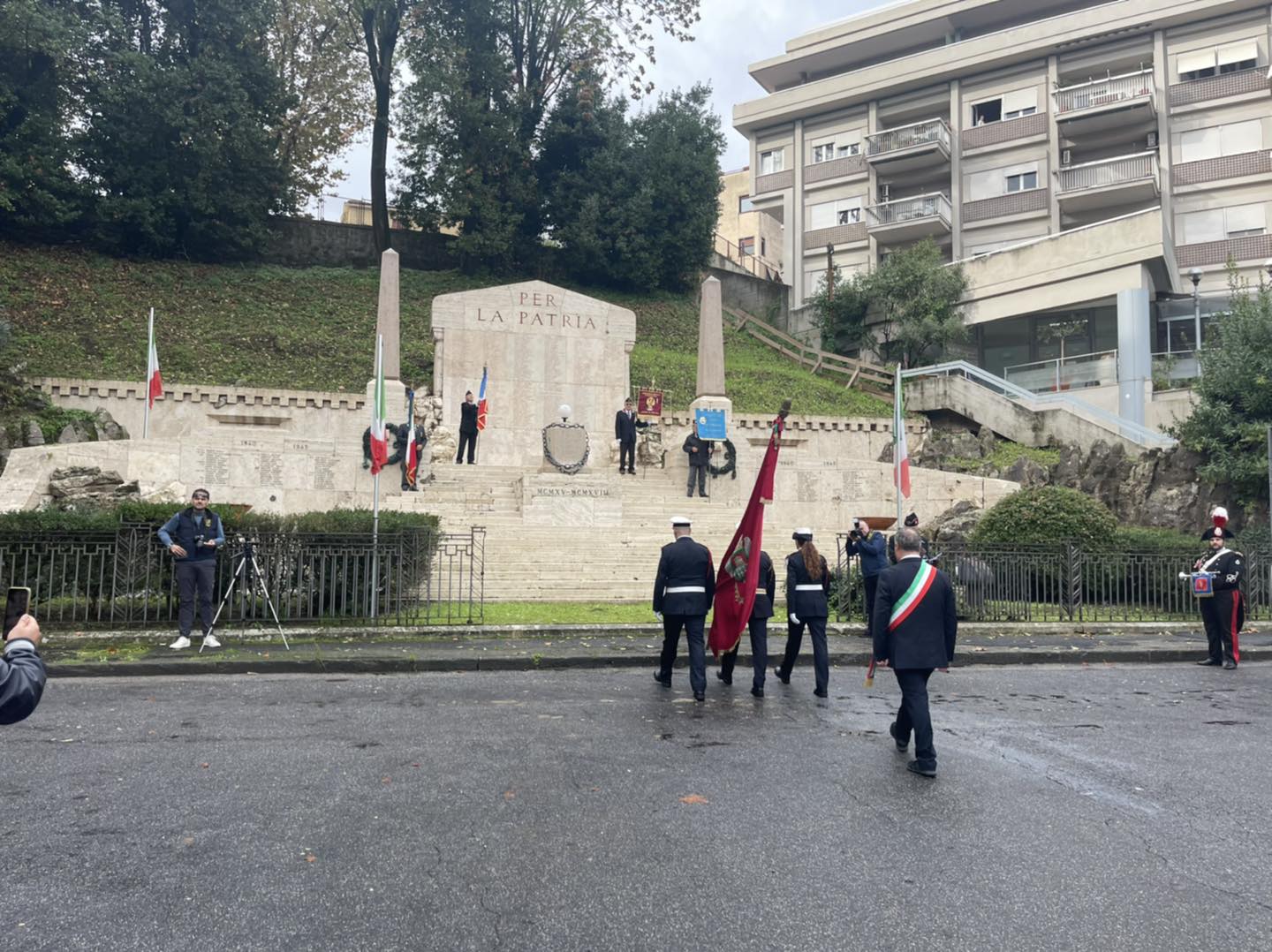 Velletri, il discorso in occasione della cerimonia del 4 Novembre del Sindaco Orlando Pocci