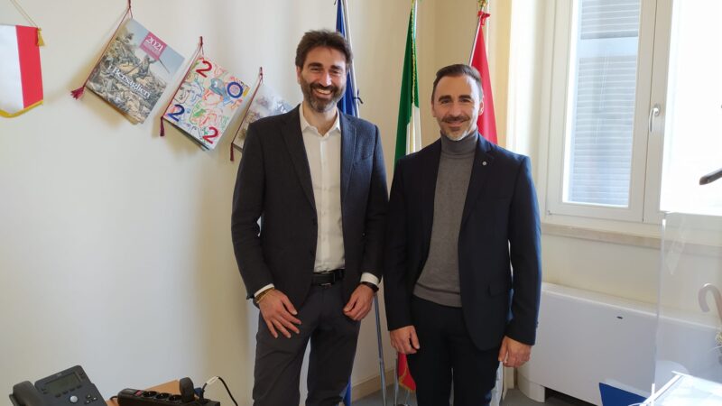 Grottaferrata, Il Sindaco Di Bernardo dà il benvenuto al Prof. Andrea Trinca, nuovo dirigente del settore tecnico