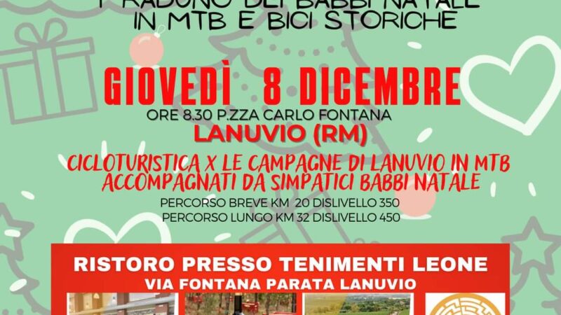 Lanuvio – Anche i bikers scendono in campo per aiutare la piccola Sofia. L’8 dicembre in bici vestiti da Babbo Natale