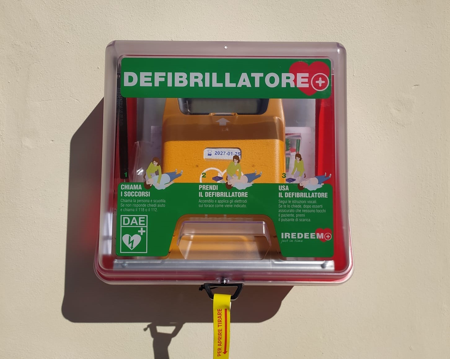 Grottaferrata, installati i primi defibrillatori sul territorio. Il 13 novembre corso BLSD gratuito