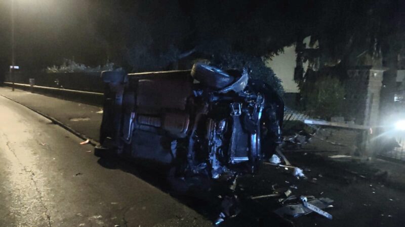 Grottaferrata: Incidente stradale su via Tuscolana. Tre ragazzi feriti