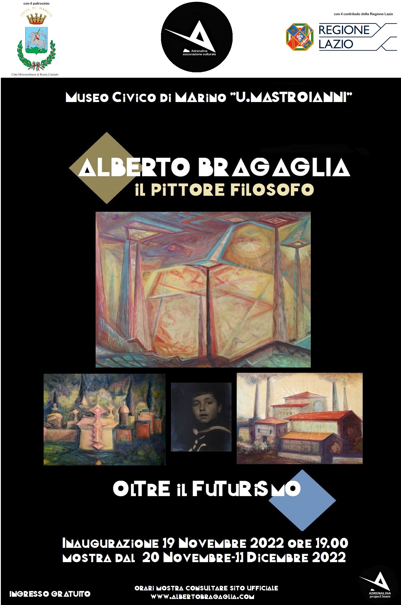 Marino: Oltre il Futurismo di Alberto Bragaglia al Museo Civico Mastroianni