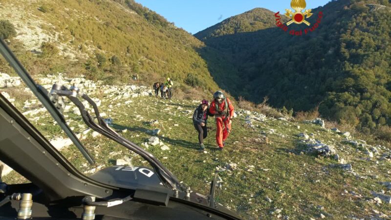 Carpineto romano, recuperati 11 escursionisti persi durante un’escursione