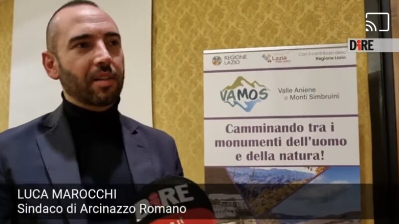 Arcinazzo Romano, evento della DMO VAMOS, il 29 dicembre si promuoverà il turismo del territorio