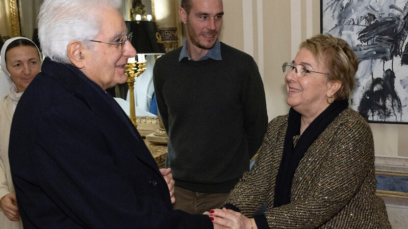 Marino – Pomeriggio col Presidente Mattarella per i ragazzi del doposcuola Gnosis