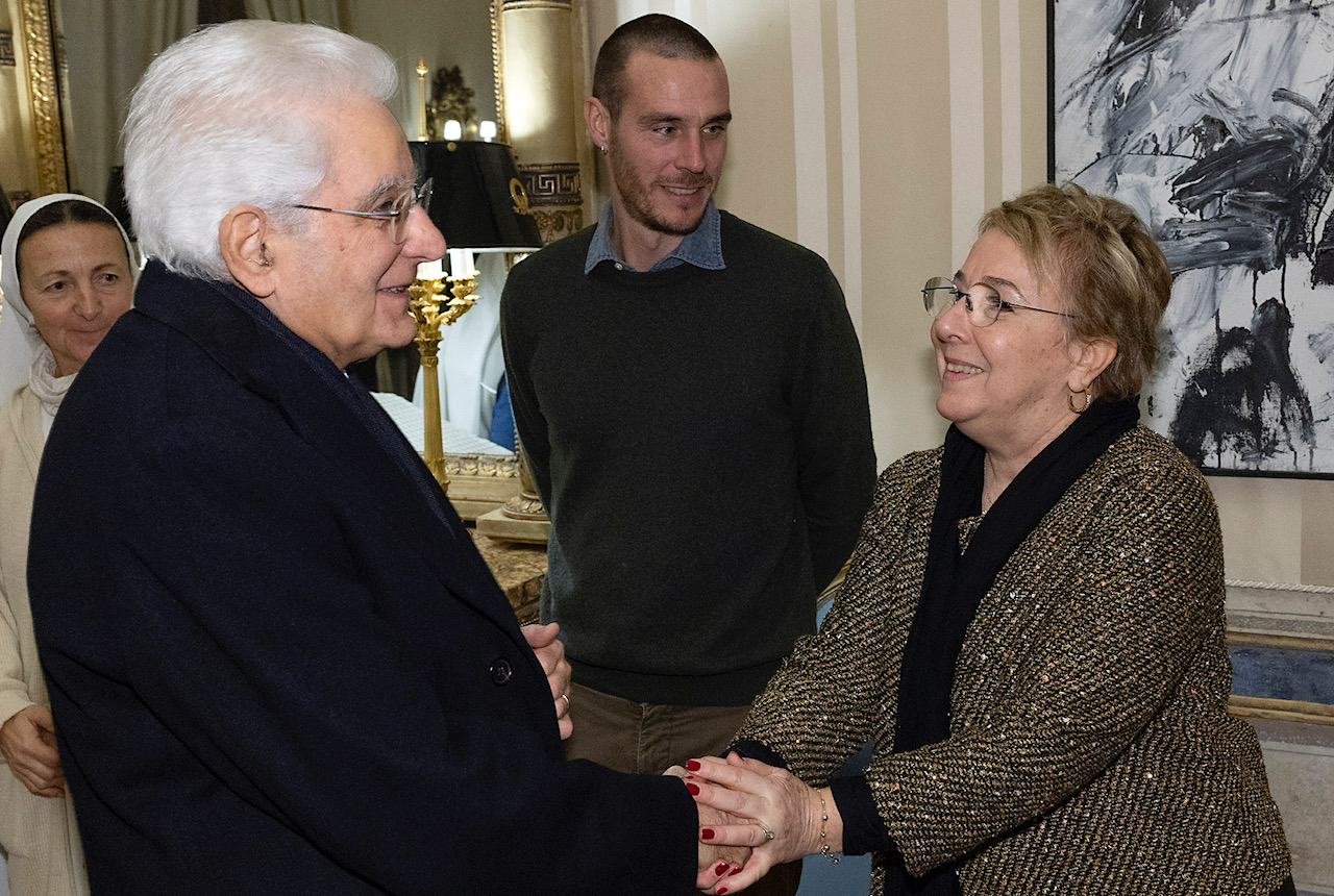 Marino – Pomeriggio col Presidente Mattarella per i ragazzi del doposcuola Gnosis