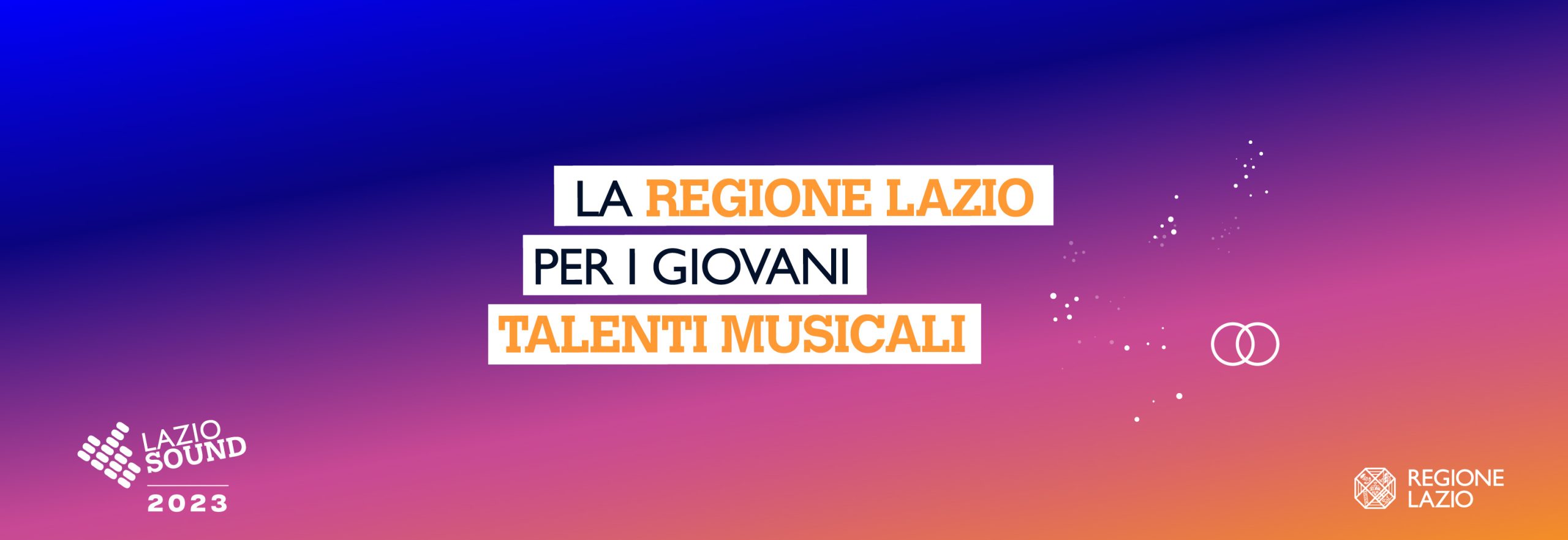 Regione Lazio – Comunicato stampa “Lazio Sound 2023”