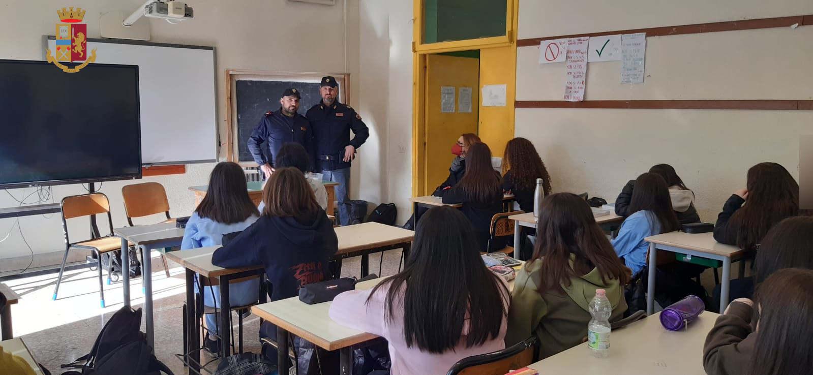 Roma – Progetto Scuole Sicure: prosegue l’impegno della Questura con incontri e seminari nei quartieri di Monte Mario, Tuscolano, Prenestino e Frascati