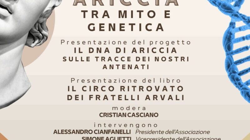 Ariccia: A Palazzo Chigi tra Mito e genetica. Il dna della città