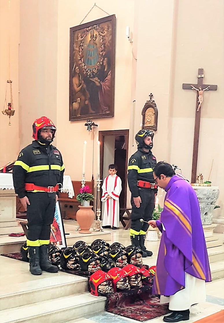 Castelli Romani: I vigili del fuoco festeggiano il santo patrono Santa Barbara in tutti i distaccamenti del territorio