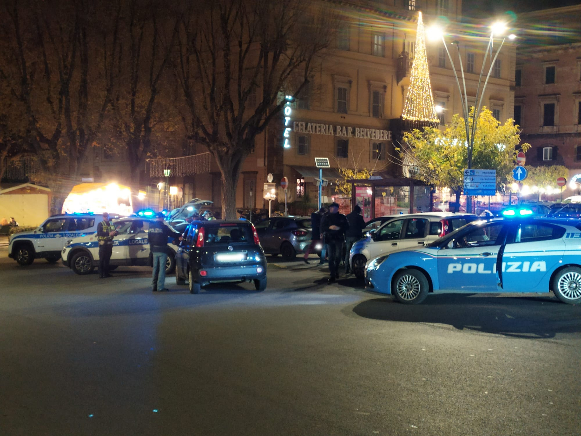 Frascati, controlli serali della polizia di stato e municipale. Stretta sulla Movida