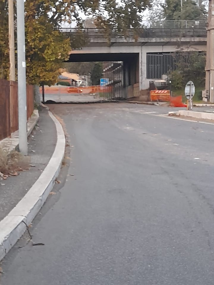 Frascati: Chiarimenti sui lavori presso il Ponte della Tuscolana a Vermicino