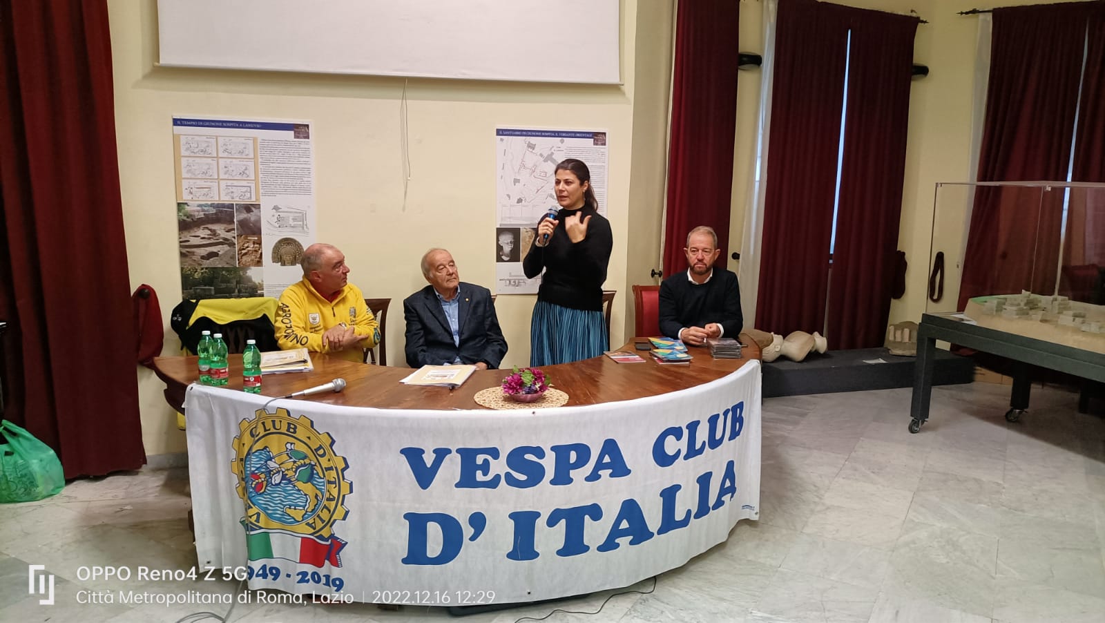 Lanuvio: Presentazione della Vespa alla manifestazione “AUDAX 300 KM Roma e Castelli Romani”