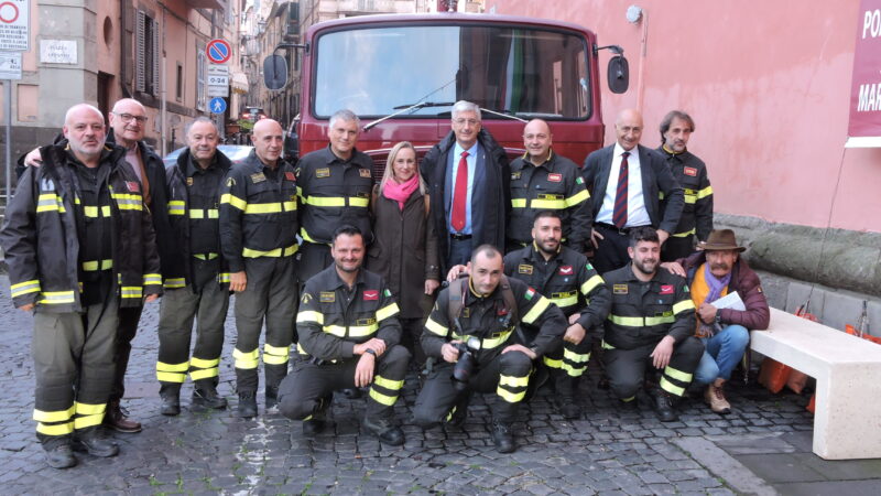 Marino: Inaugurata la Mostra per i 130 anni dei vigili del fuoco. Aperta oggi e domani nella sala Lepanto del Comune