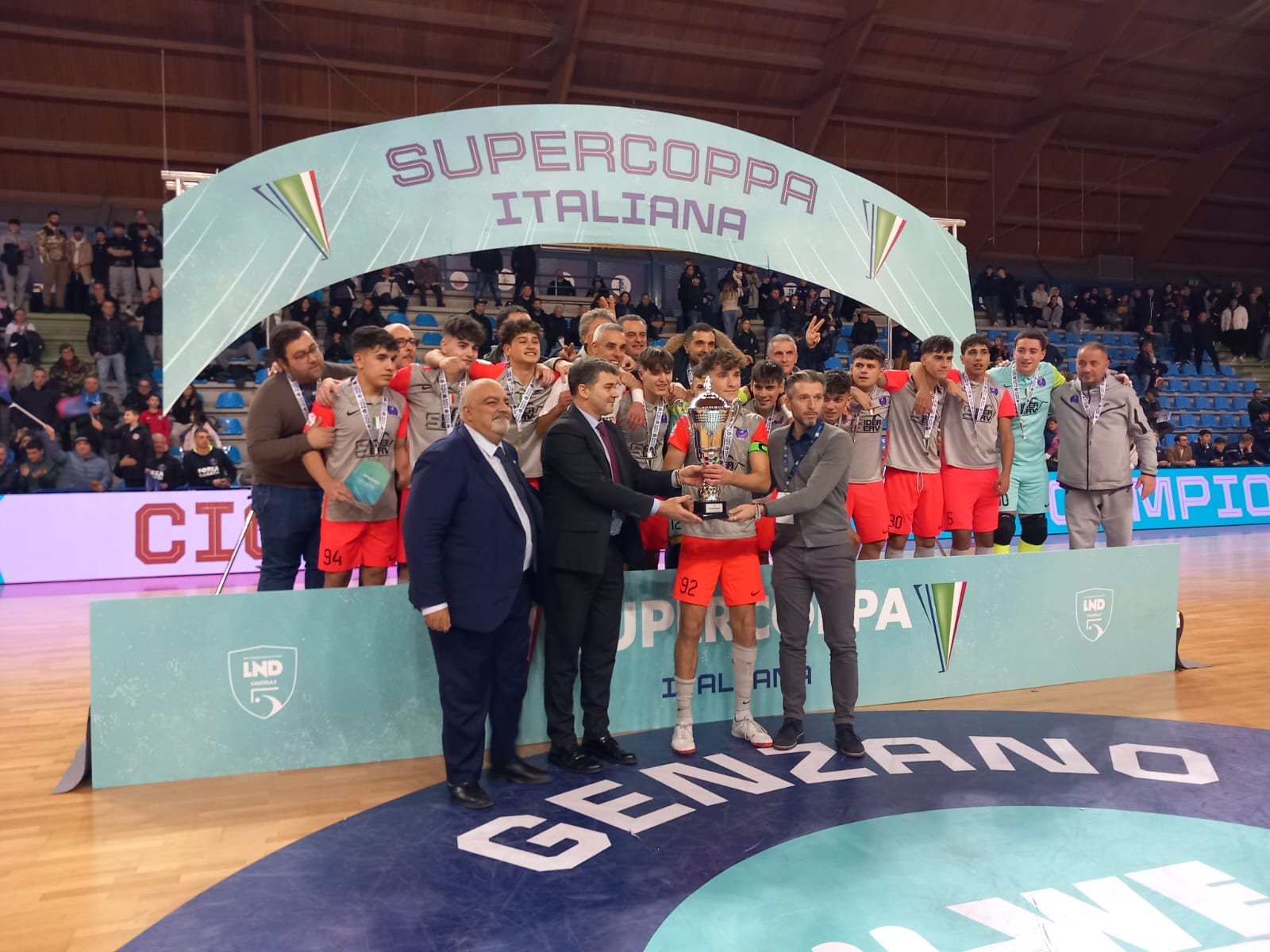 Genzano: Supercoppa italiana calcio a5 under 19 vince la Cioli Ariccia