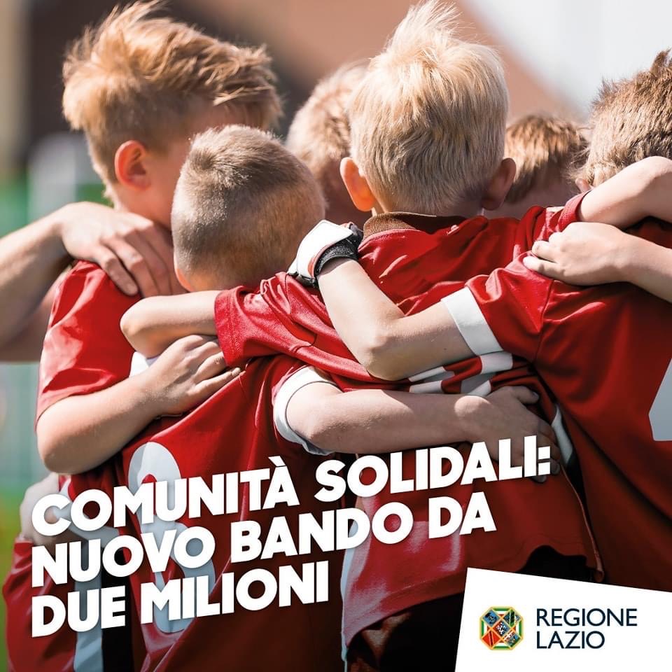 Comunità solidali, il nuovo bando della Regione Lazio finalizzato alla promozione di progetti di volontariato