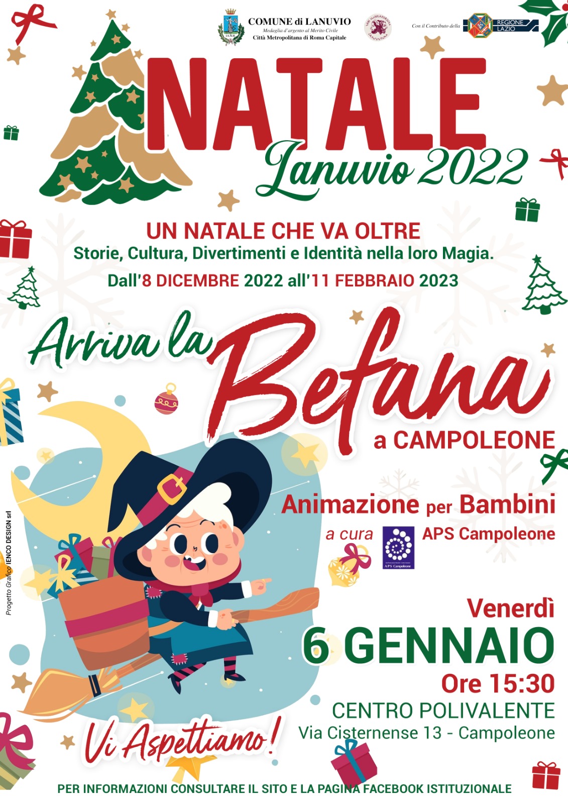 Lanuvio – Lanuvio si prepara ad accogliere la Befana