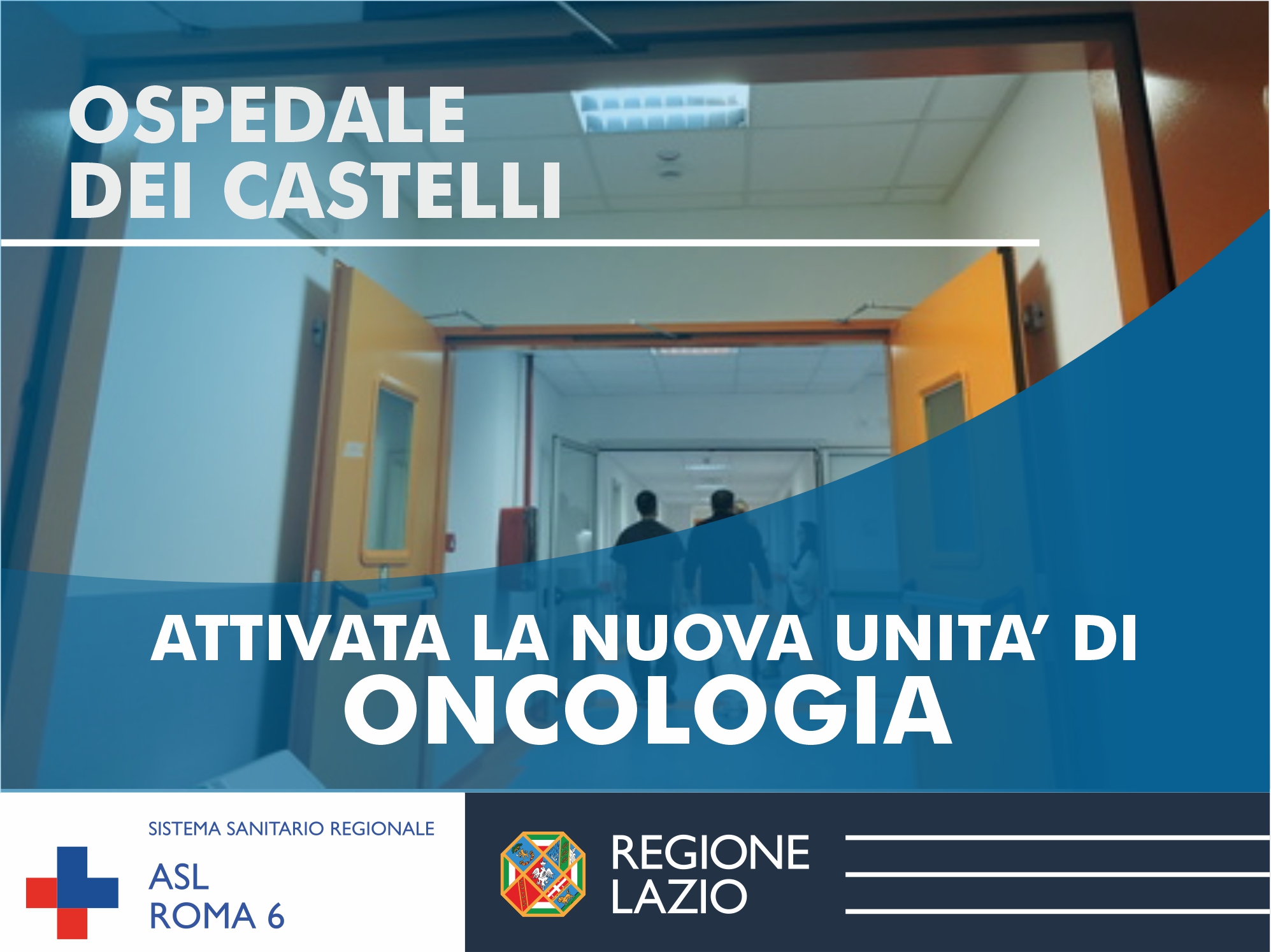 Ospedale dei Castelli, attivata la nuova unità di oncologia