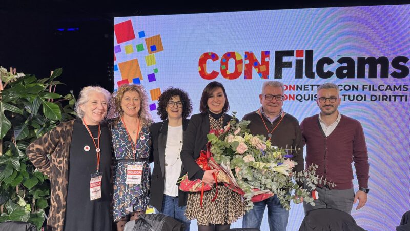 Roma – Filcams CGIL Roma Lazio: rieletta Segretaria Generale Alessandra Pelliccia  