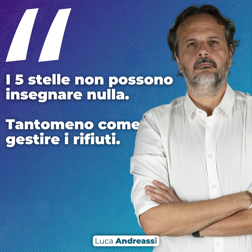 Albano – Regionali Lazio: Luca Andreassi (Iv) “Da M5S nessuna lezione sulla raccolta differenziata”