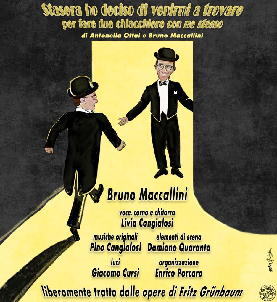 Roma – Giorno della Memoria 2023: la vita del cabarettista ebreo Fritz Grünbaum secondo Bruno Maccallini e Antonella Ottai in scena al Teatro Torlonia