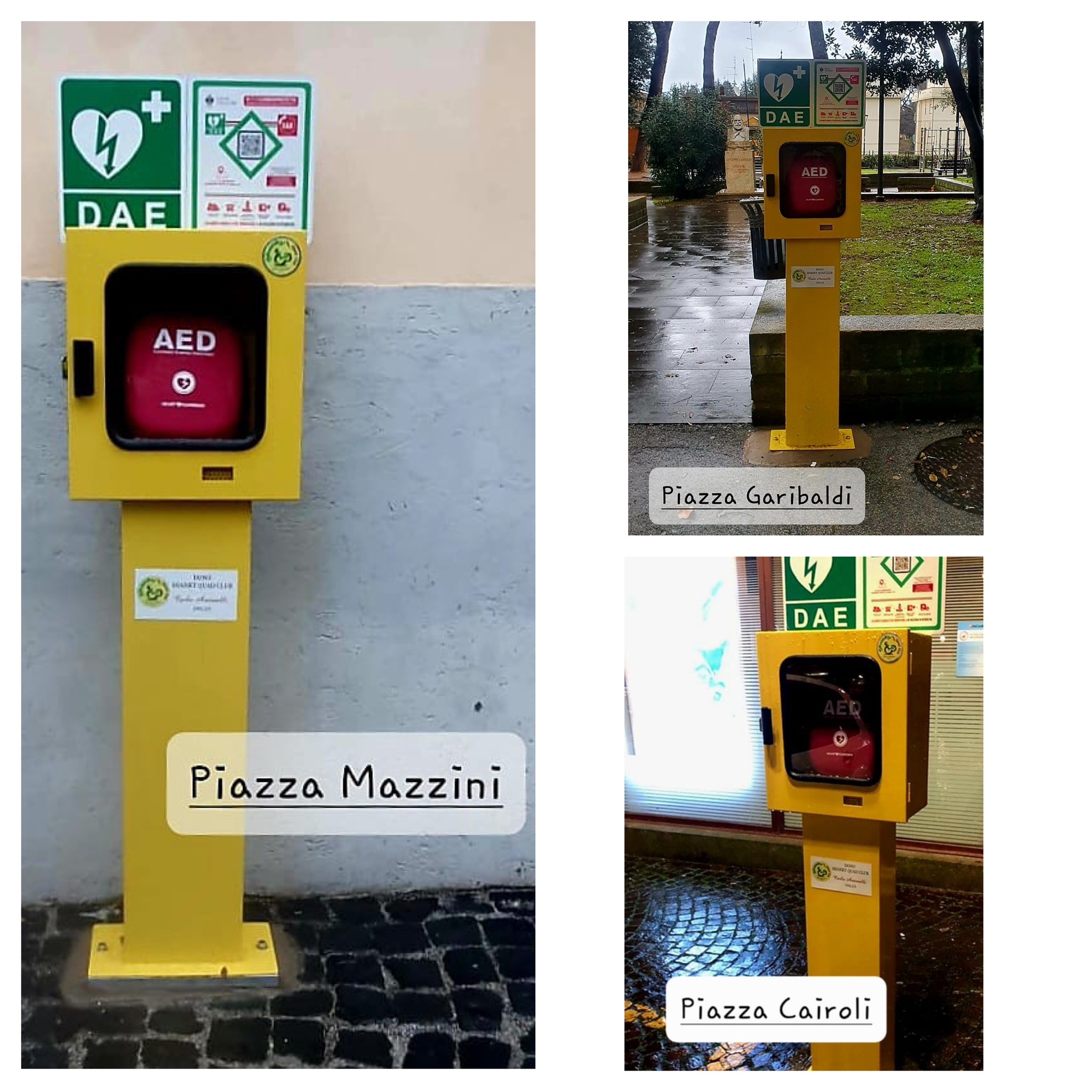 Velletri, rubato il defibrillatore in Piazza Garibaldi.