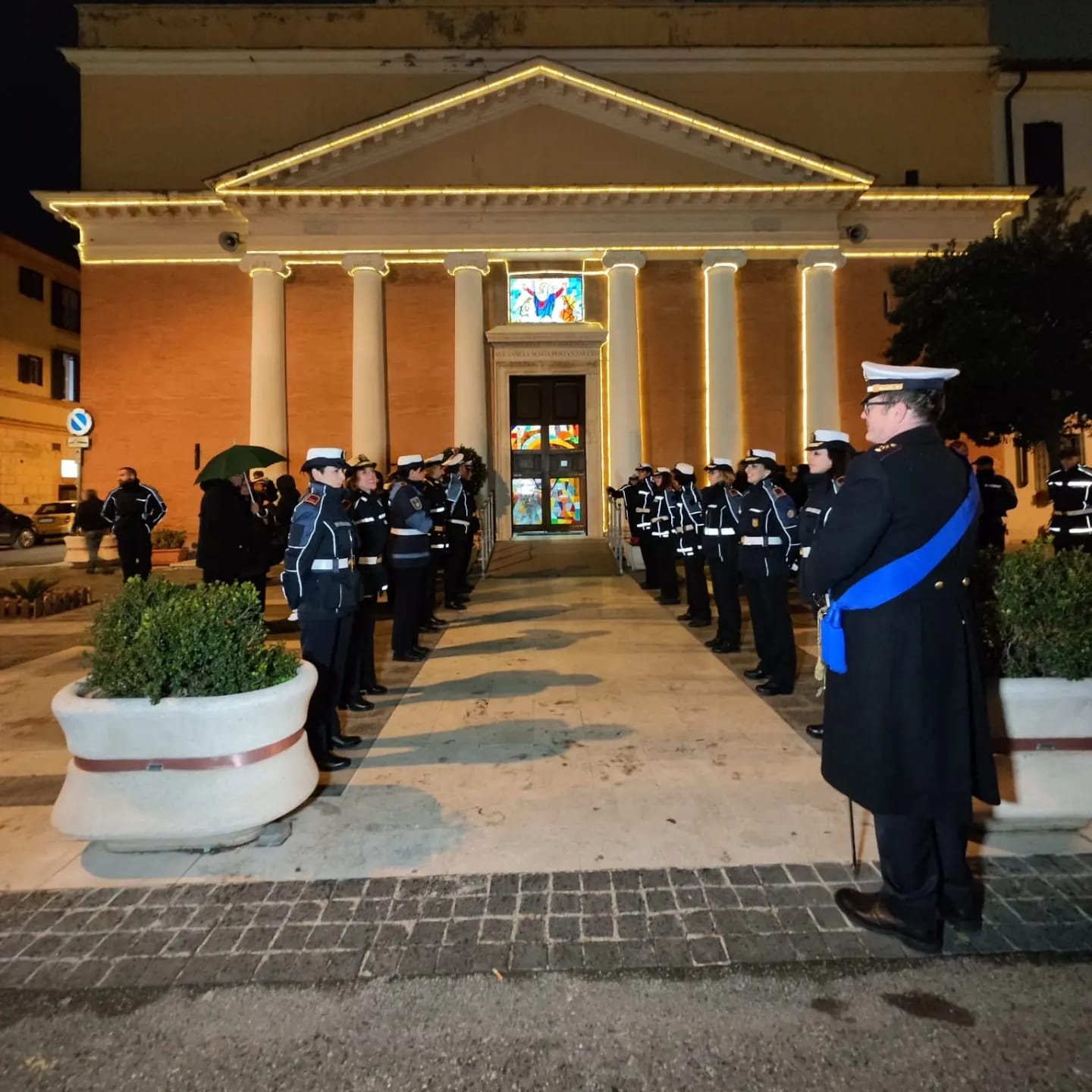 FIUMICINO: GRANDE SUCCESSO PER LA FESTA DELLA POLIZIA LOCALE DEI COMANDI DEL LAZIO NELLA RICORRENZA DI SAN SEBASTIANO. PRESENTI ANCHE I CASTELLI ROMANI