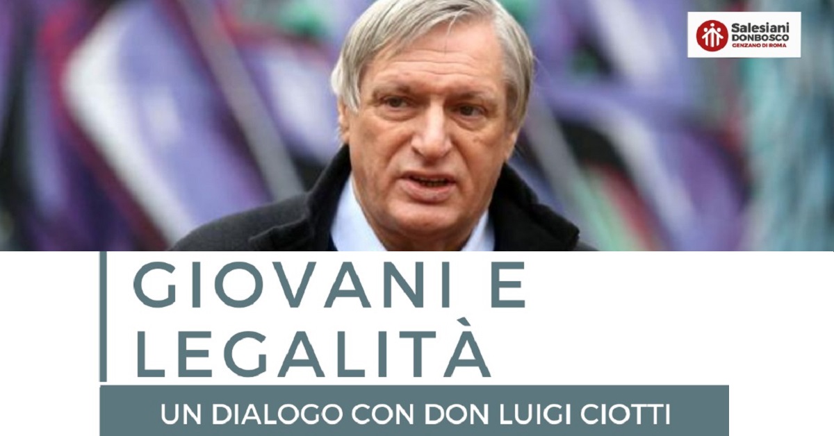 Genzano – Giovani e legalità. Un dialogo con Don Luigi Ciotti