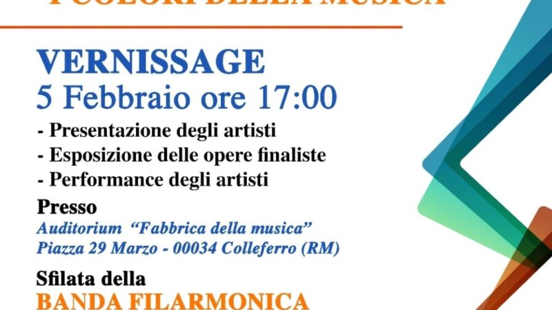 Colleferro , in arrivo “I Colori della Musica” con la prima edizione del Mese Internazionale della Cultura￼