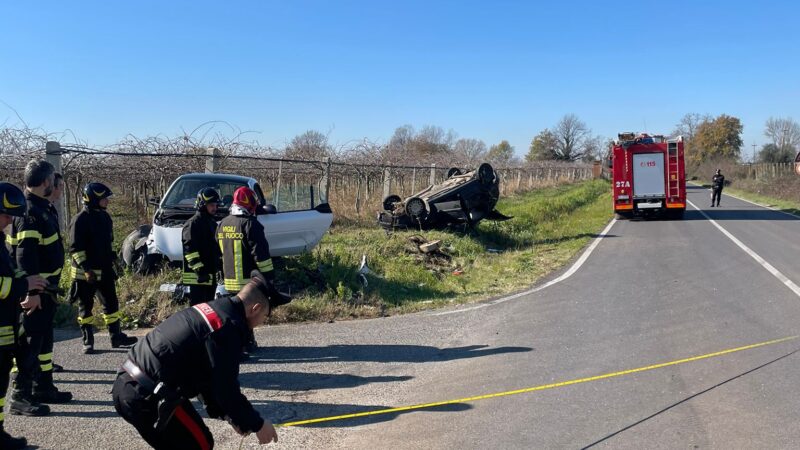 Velletri: Grave incidente stradale su via Cisternense. Due ragazzi feriti