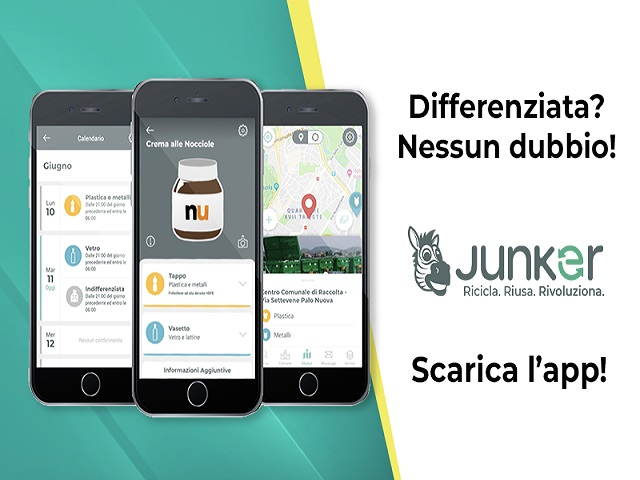 Ciampino – Raccolta differenziata, il Comune promuove Junker App