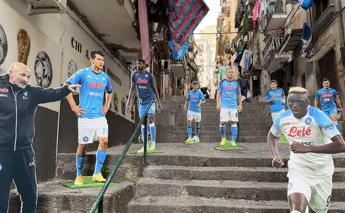 Napoli, primi ‘segnali’ di festa scudetto in città