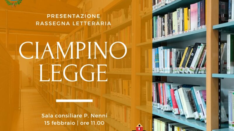 Ciampino: Rassegna letteraria Biblioteca Pasolini in collaborazione con il Liceo Volterra. “Ciampino legge”, la presentazione mercoledì 15 febbraio