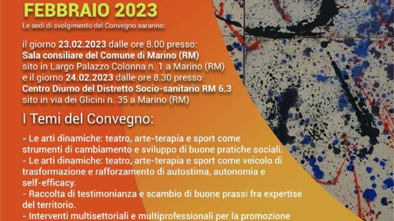 Marino: Disabilità e salute mentale. Doppio appuntamento il 23 e 24 febbraio 2023