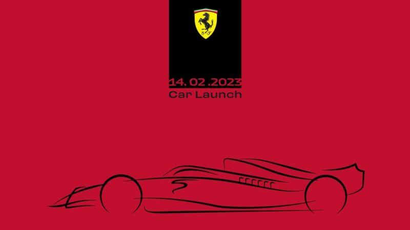 F1, la nuova Ferrari sarà svelata a San Valentino 2023