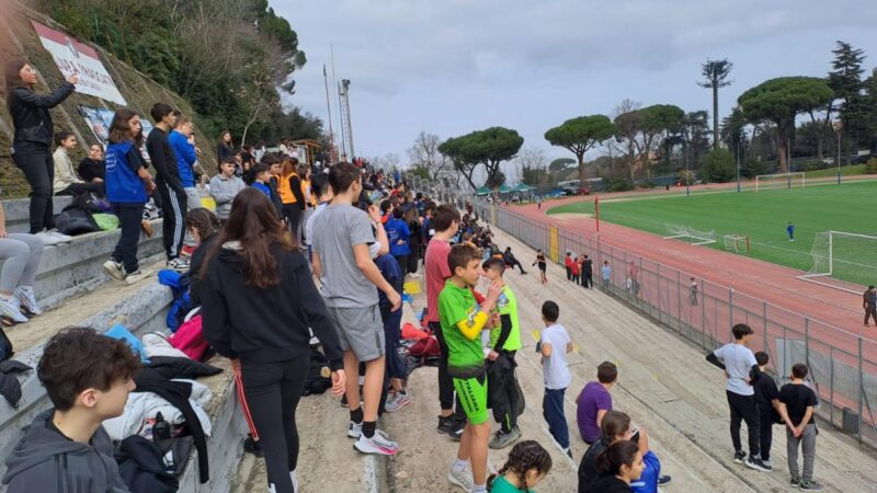 Zagarolo, la scuola secondaria di primo grado dell’I.C. Rita Levi Montalcini e dell’I.C. Zagarolo alla corsa di Miguel