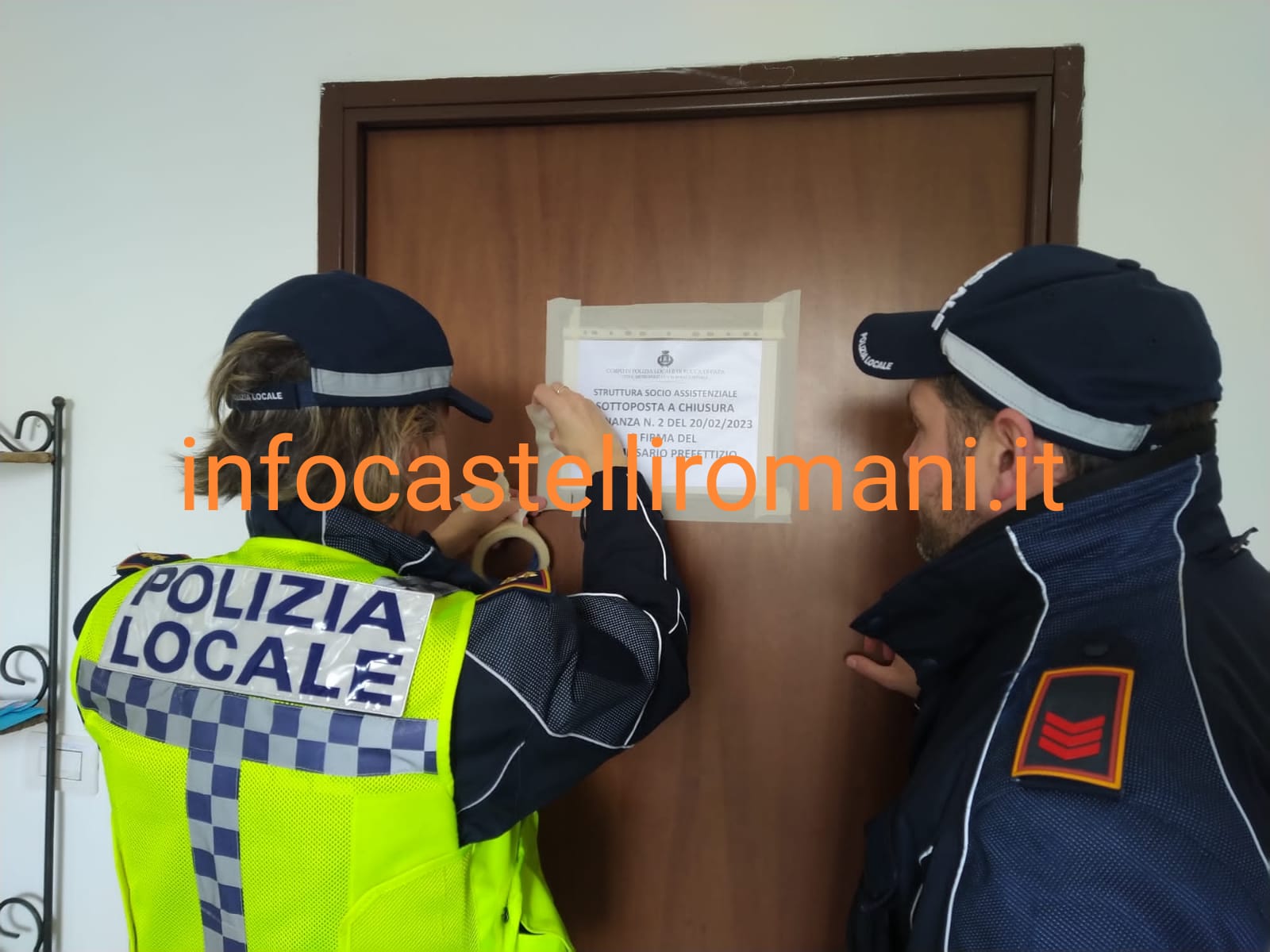 Rocca di Papa, la Polizia Locale chiude una casa alloggio in cohousing per disabili che operava senza autorizzazione