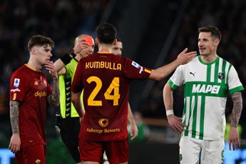 Roma-Sassuolo 3-4, giallorossi k.o. e frenata Champions