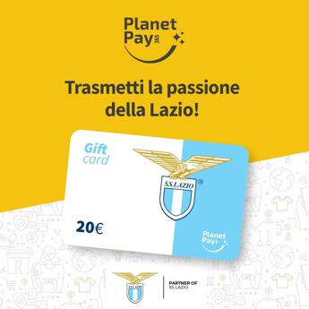 S.S. Lazio e PlanetPay365 lanciano le Gift Card ufficiali del club biancoceleste